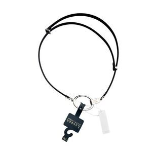 Lauren Ralph Lauren Women’s Black Leather Skinny Belt L/XL Adjustable Preppy